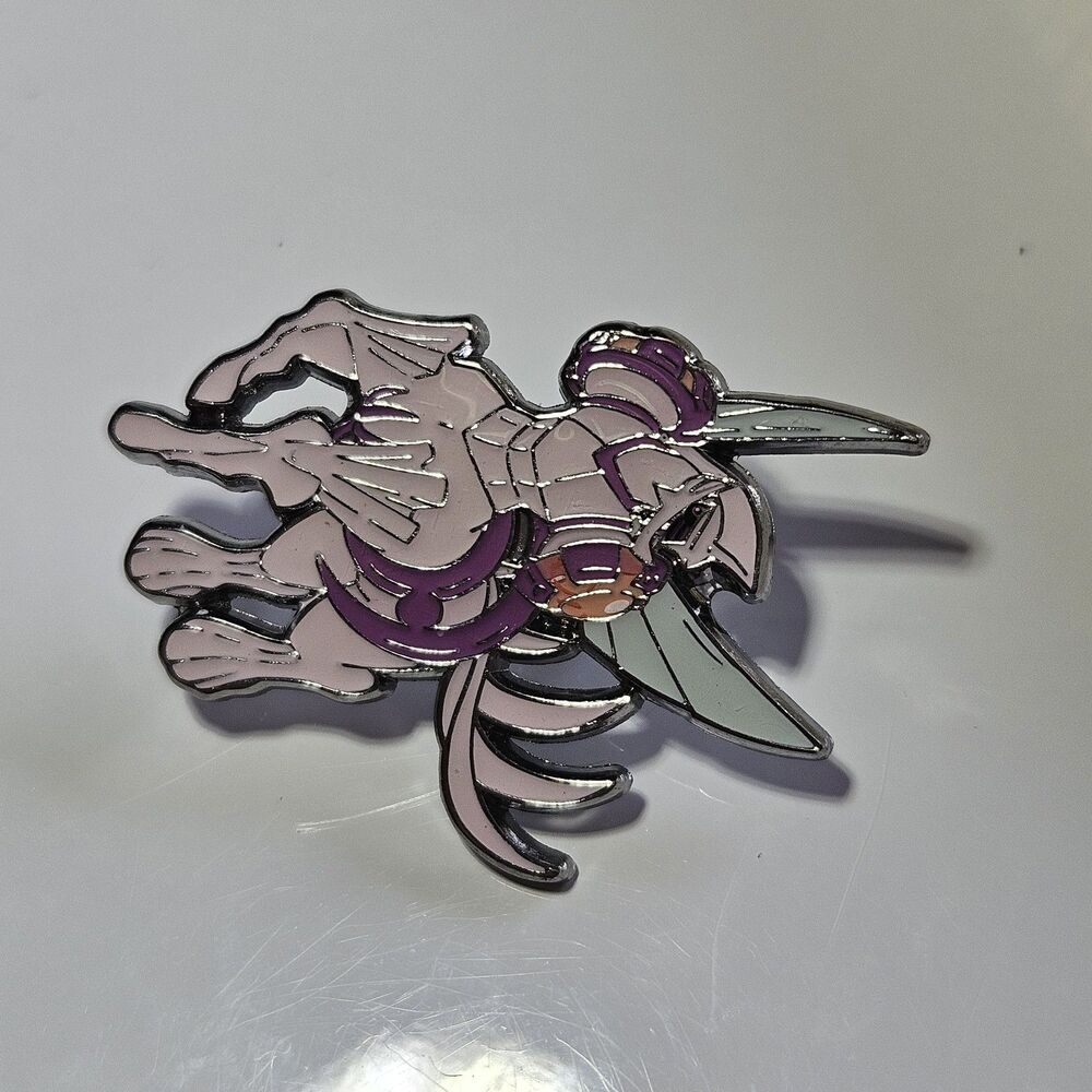 Pokemon Origin Forme Palkia Pin TCG Badge Accessories Silver Tone Pink Enamel - Picture 8 of 10